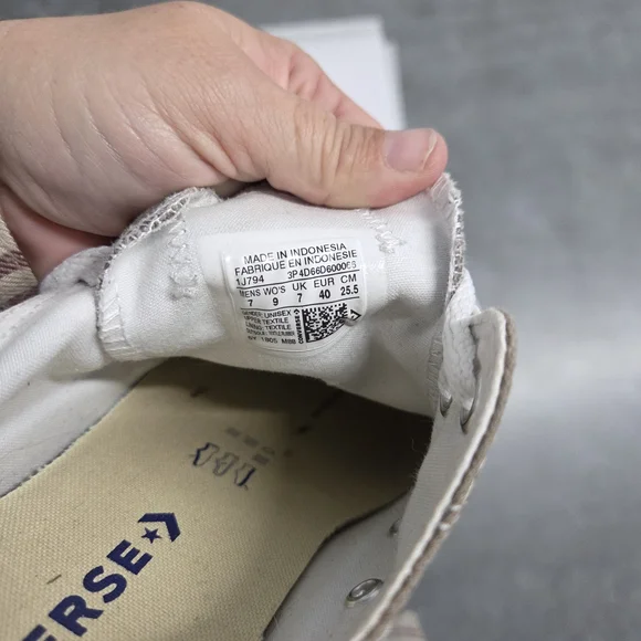 Converse Brown Canvas Sneakers - Picture 3 of 3